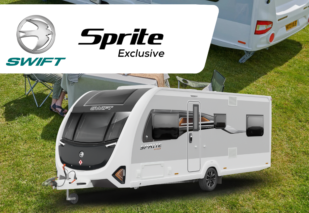 Swift Sprite Exclusive Touring Caravans 2025