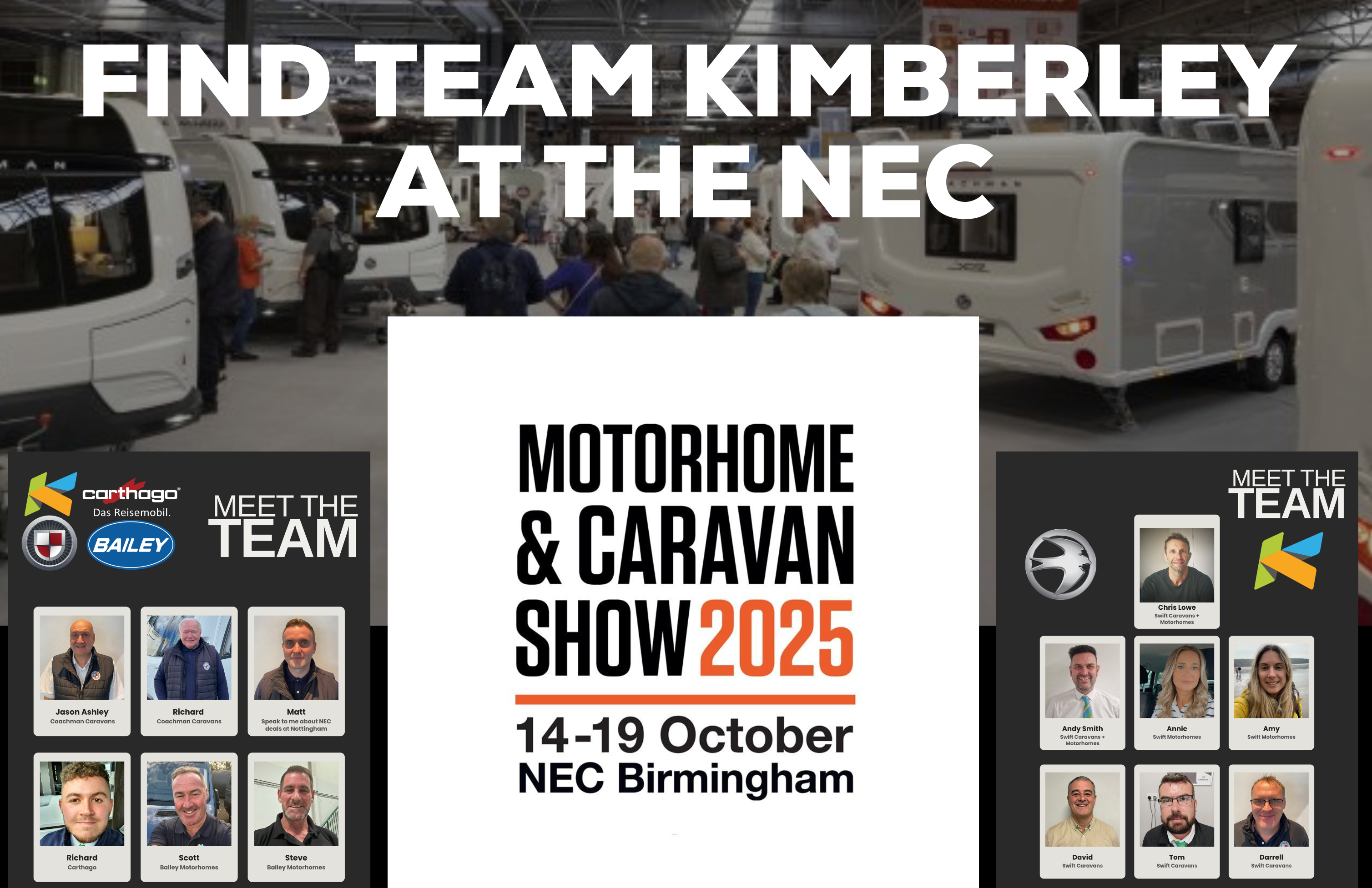 The Motorhome and Caravan Show 2025 NEC Birmingham Image